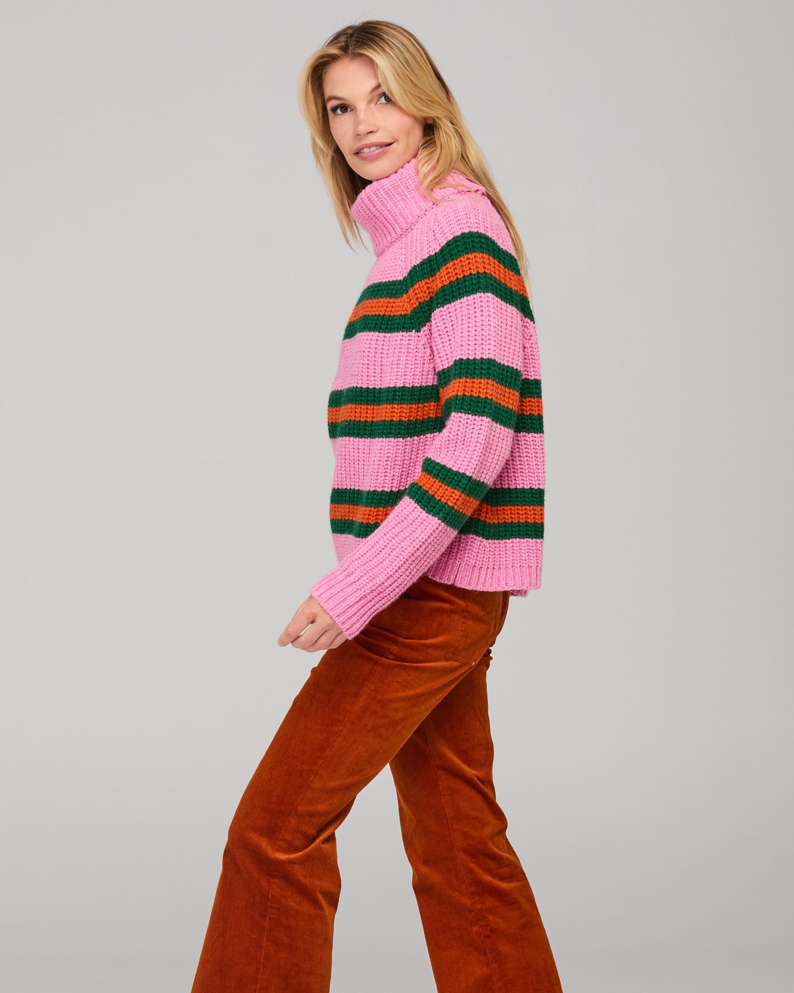 Shanti Jumper - Pink Stripe