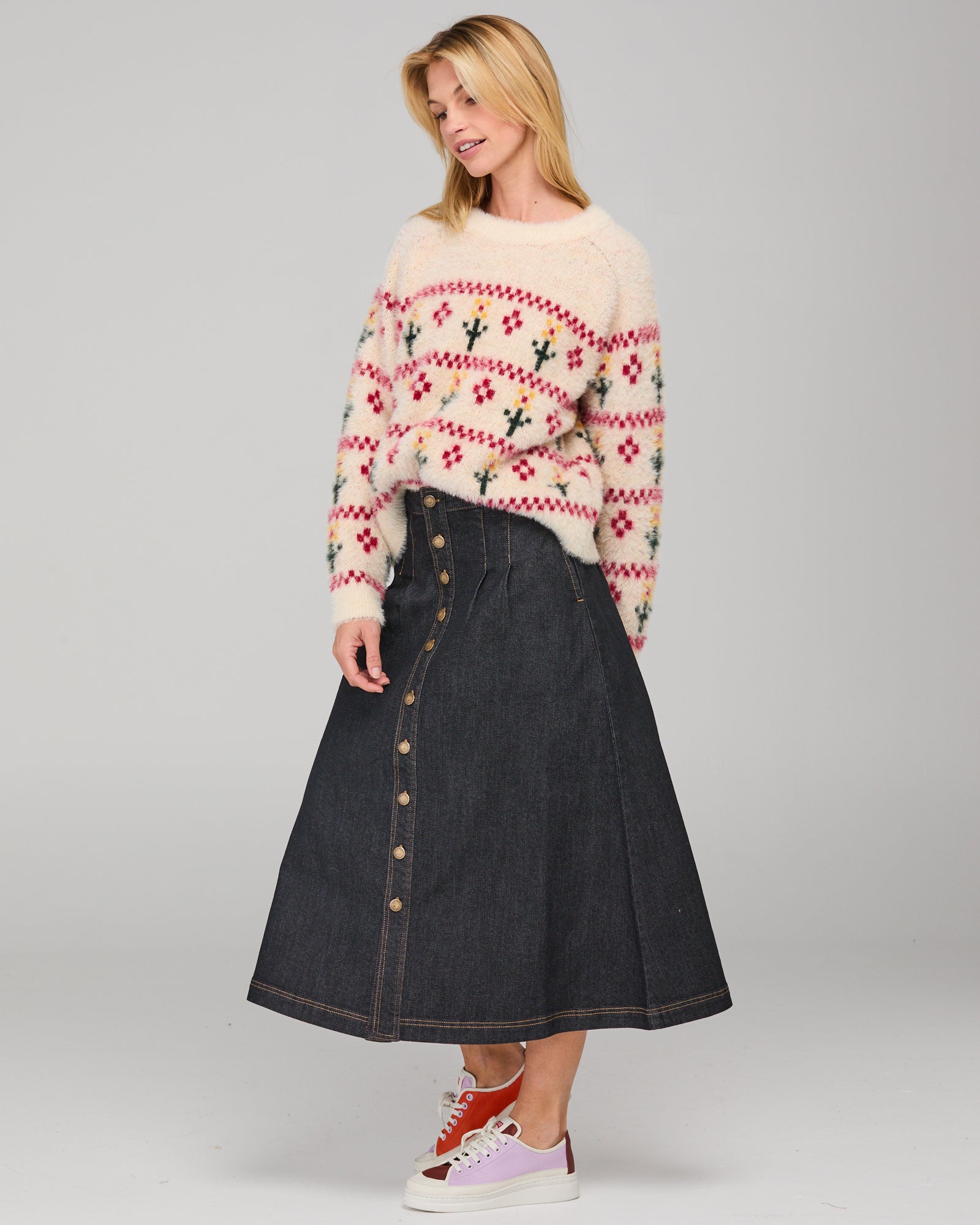 Bellerose Skirt - Midnight Denim