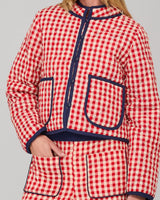 Mizuki Jacket - Red Seersucker