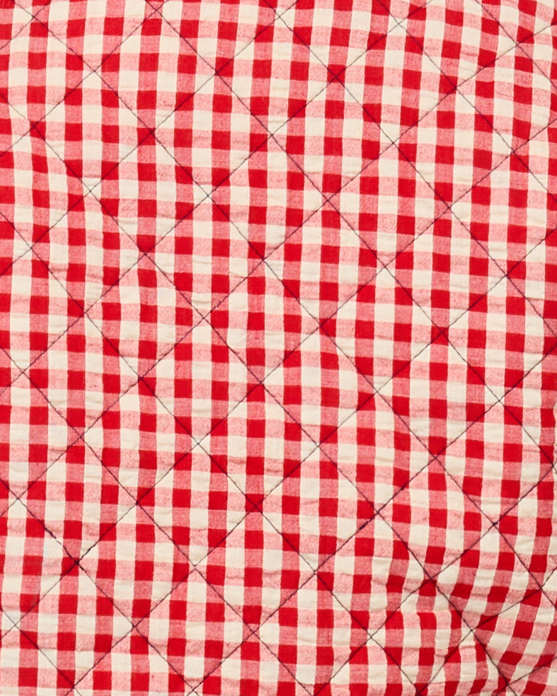 Mizuki Jacket - Red Seersucker