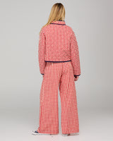 Mizuki Jacket - Red Seersucker