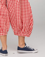 Guru Pant - Red Seersucker