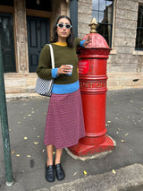 Aiko Skirt - Himari Check