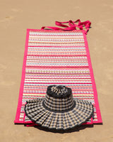 Beach Mat - Pink/Multi Stripe