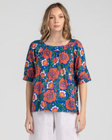 Bliss Top - Blue Guilia