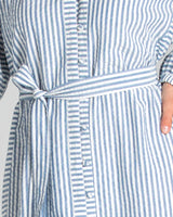 Hazel Dress - Seersucker Stripe