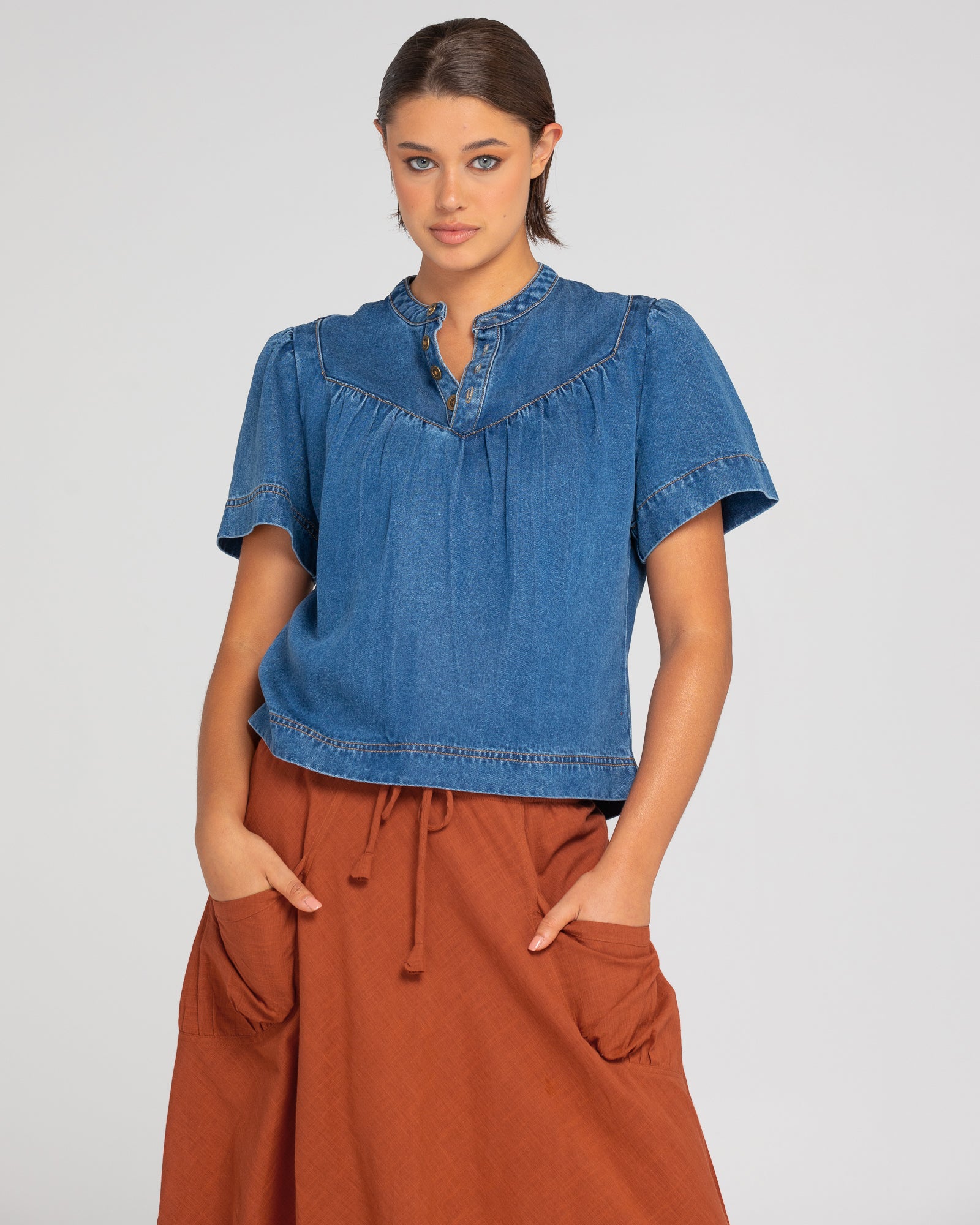 Guru Skirt - Mecca Orange