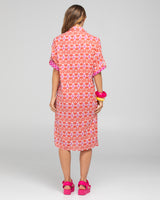 Maui Shirt Dress - Naples Pomodoro