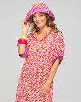 Maui Shirt Dress - Naples Pomodoro