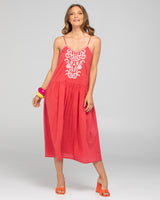 Ahana Dress - Washed Red