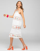 Bonita Dress - White Multi