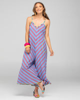 Shimmi Jumpsuit - Capri Blue