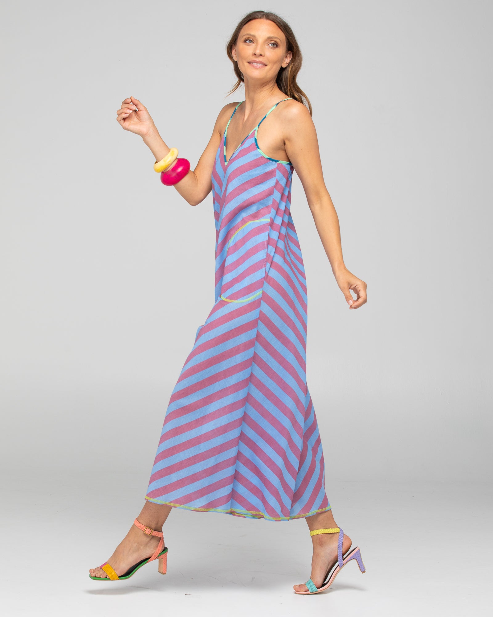 Shimmi Jumpsuit - Capri Blue