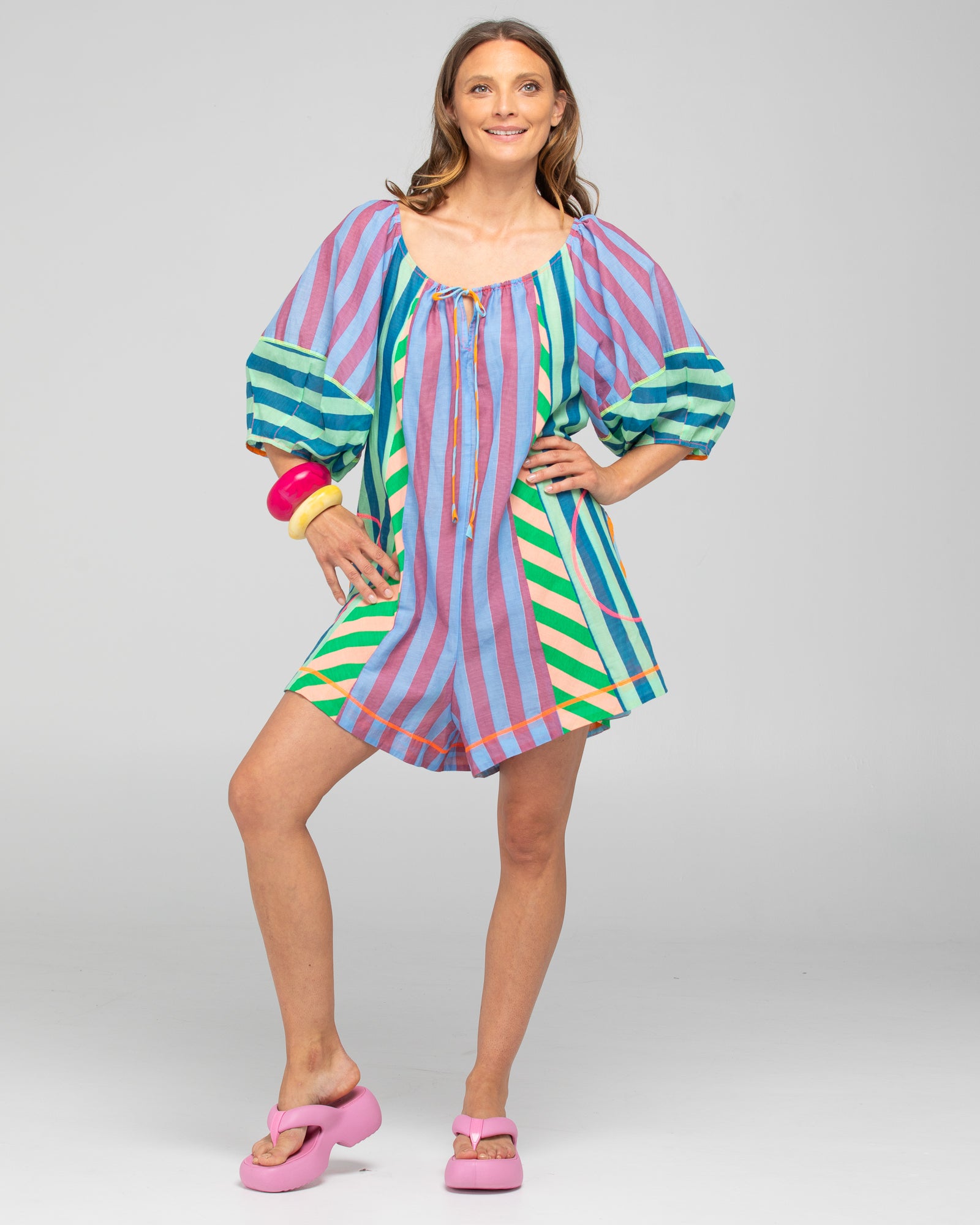 Lucia Playsuit - Capri Spliced