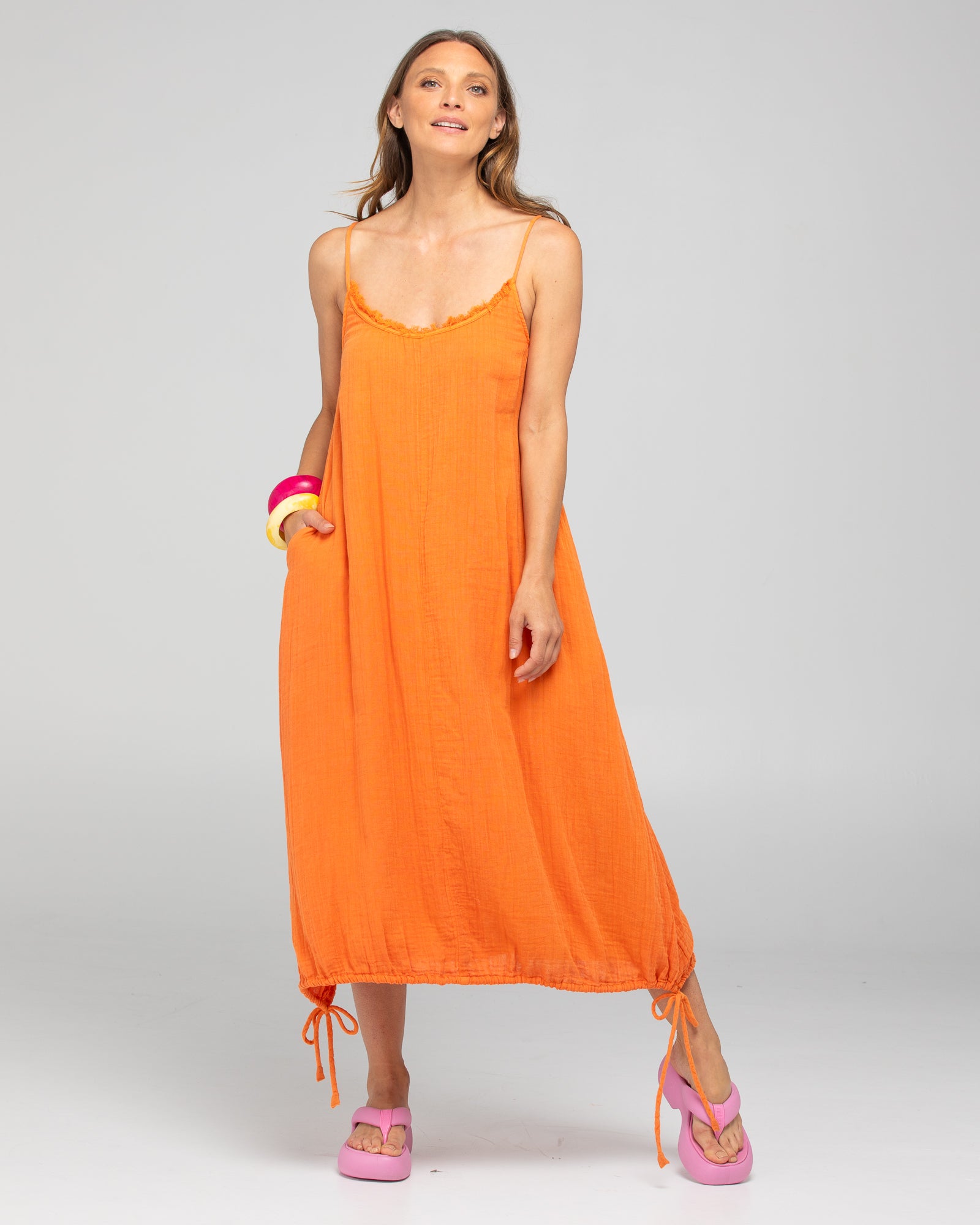 Arena Dress - Tangerine
