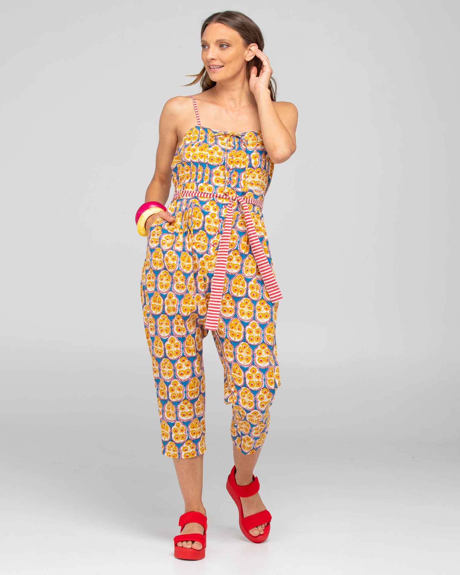 Emilia Jumpsuit - Emilia Blue