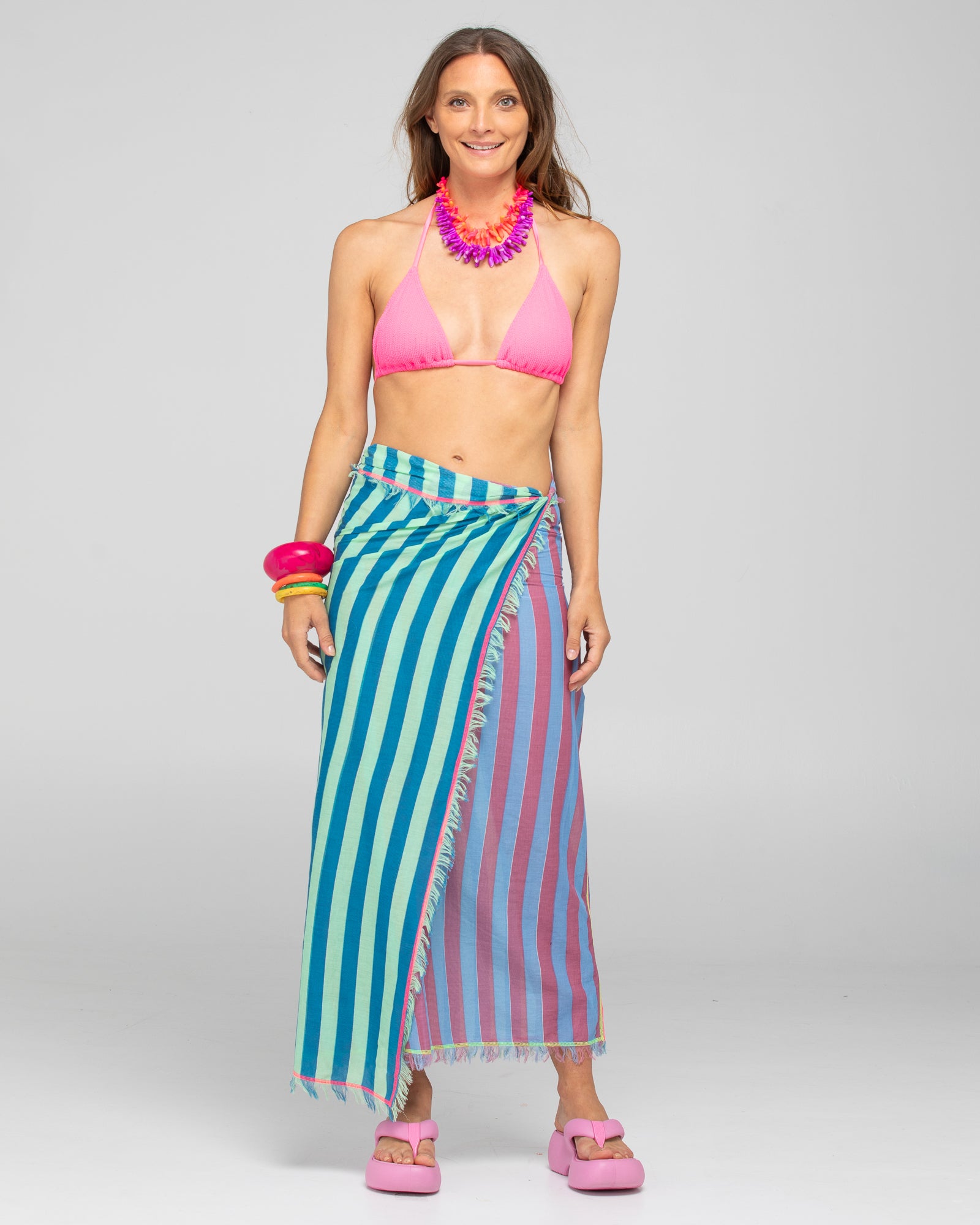Sarong - Capri Blue