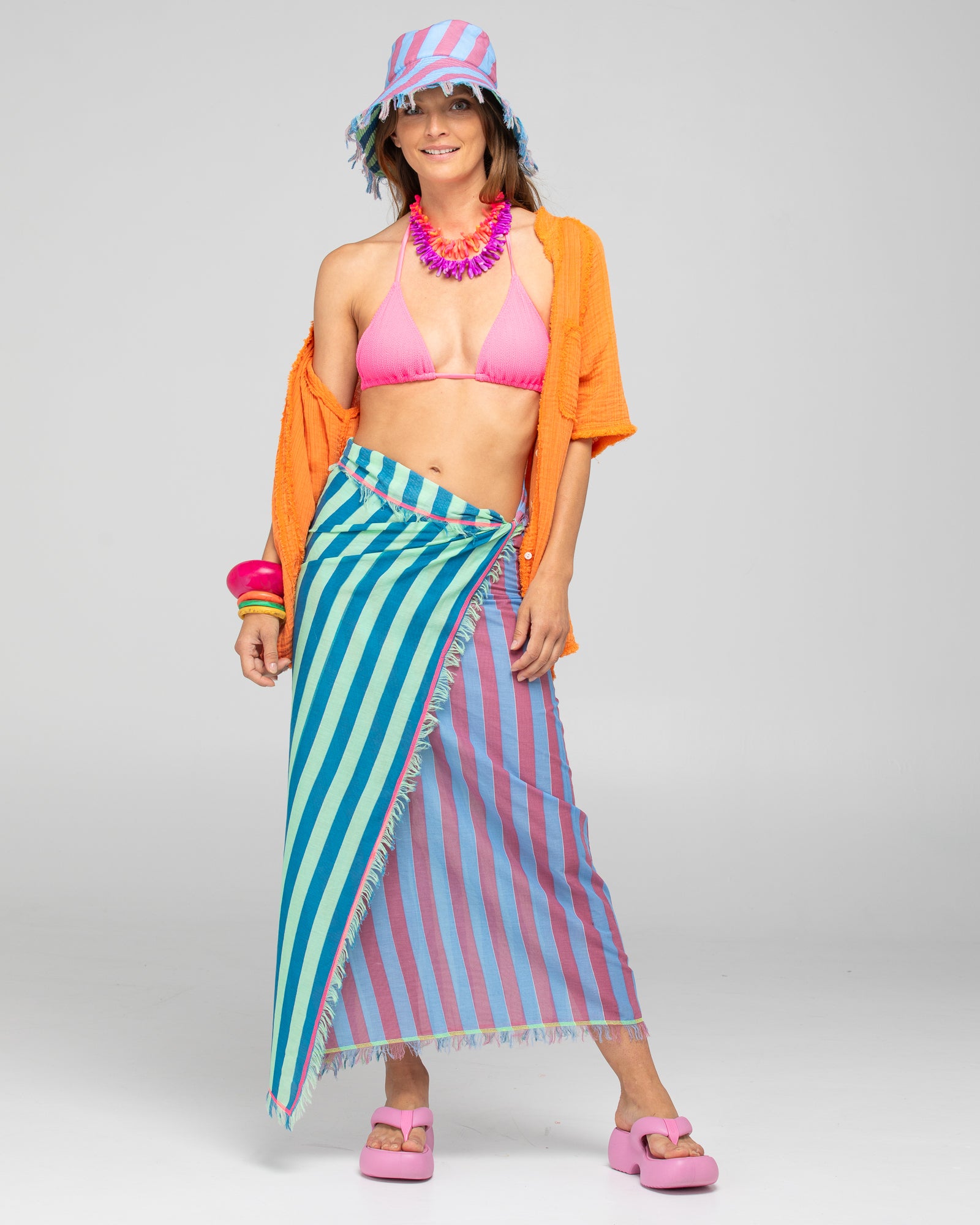 Sarong - Capri Blue