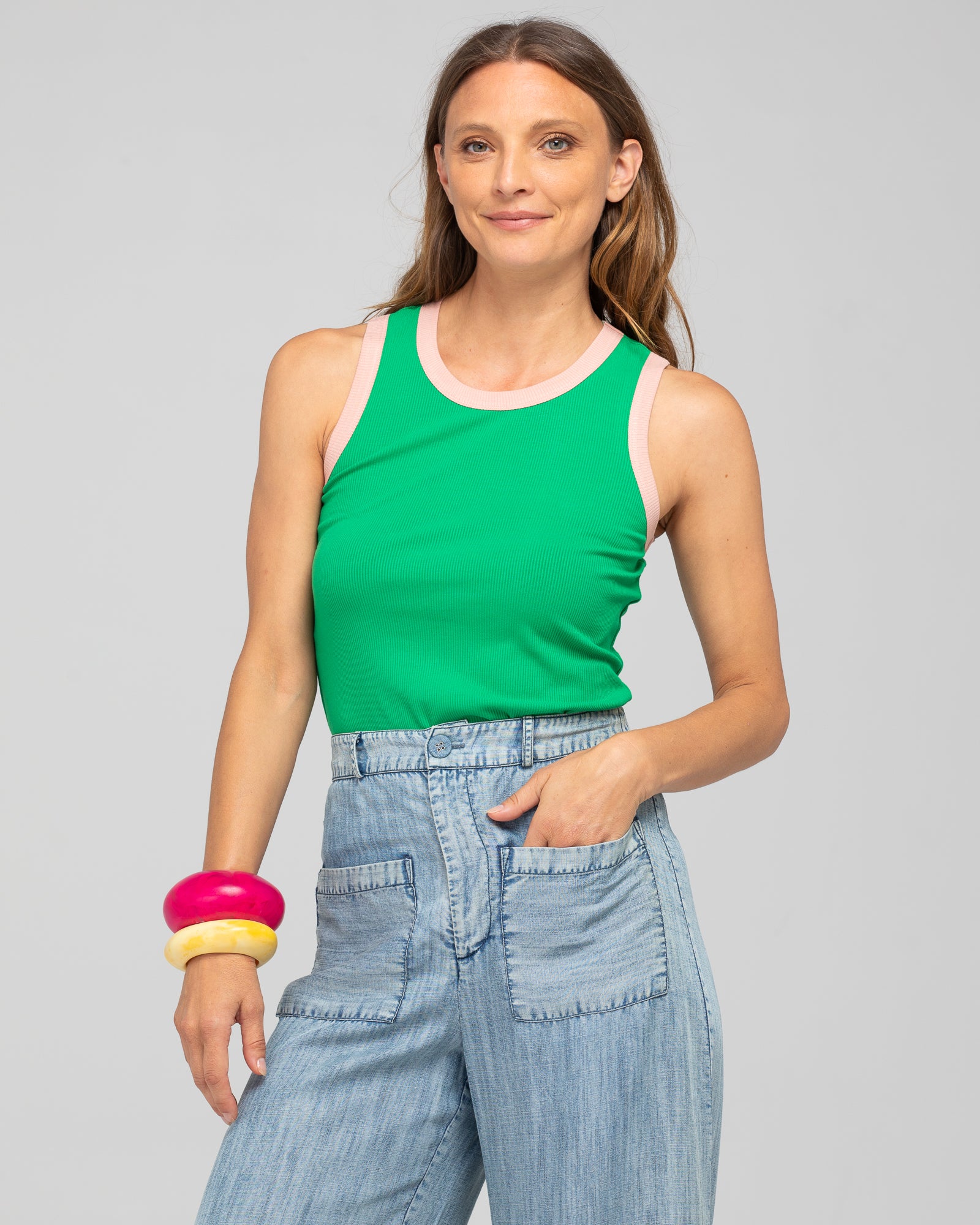 Bellissimo Tank Top - Green