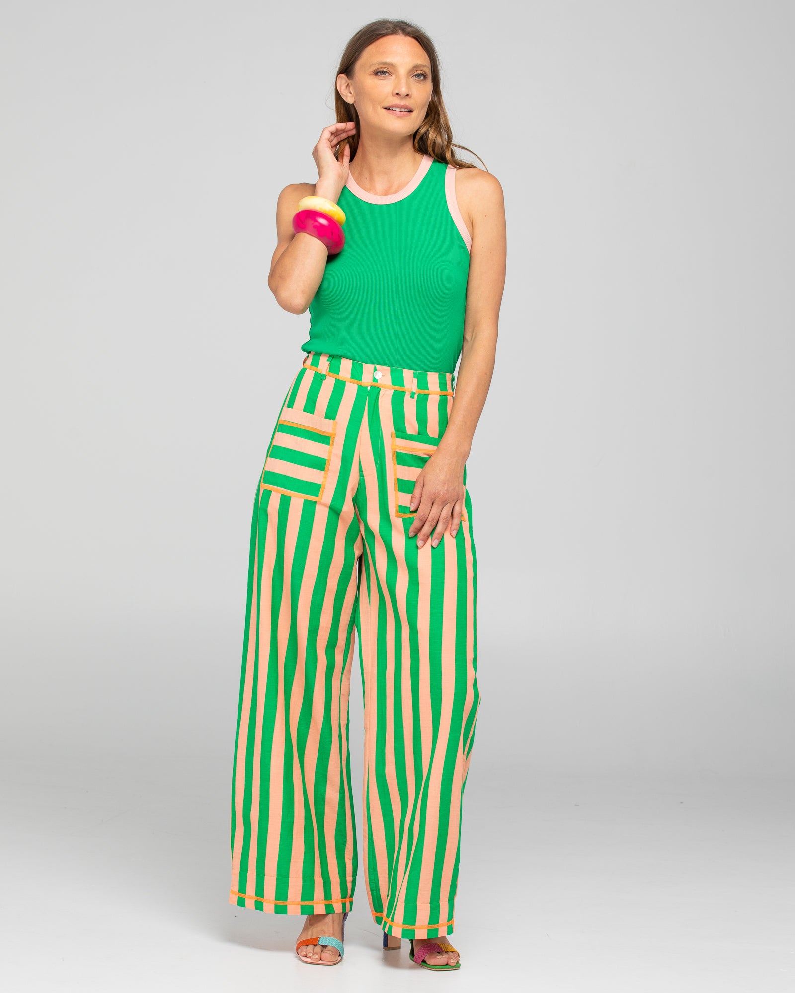 Sana Pant - Capri Peach