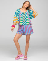 Colada Short - Capri Blue