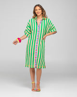 Maui Shirt Dress - Capri Peach