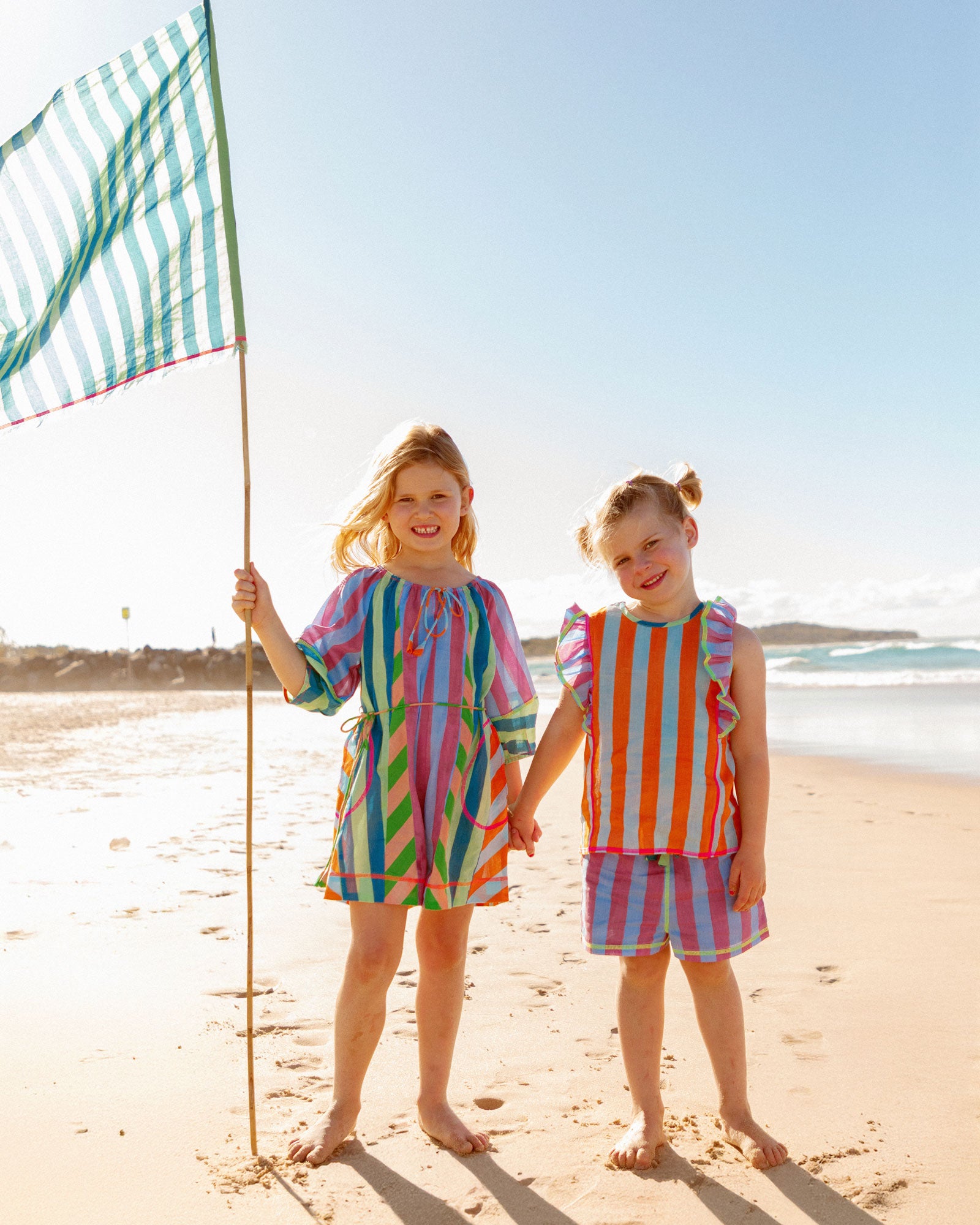 Kids Evelina Top - Capri Splice