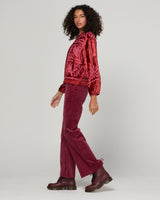 Kirei Jacket Embroidered - Merlot