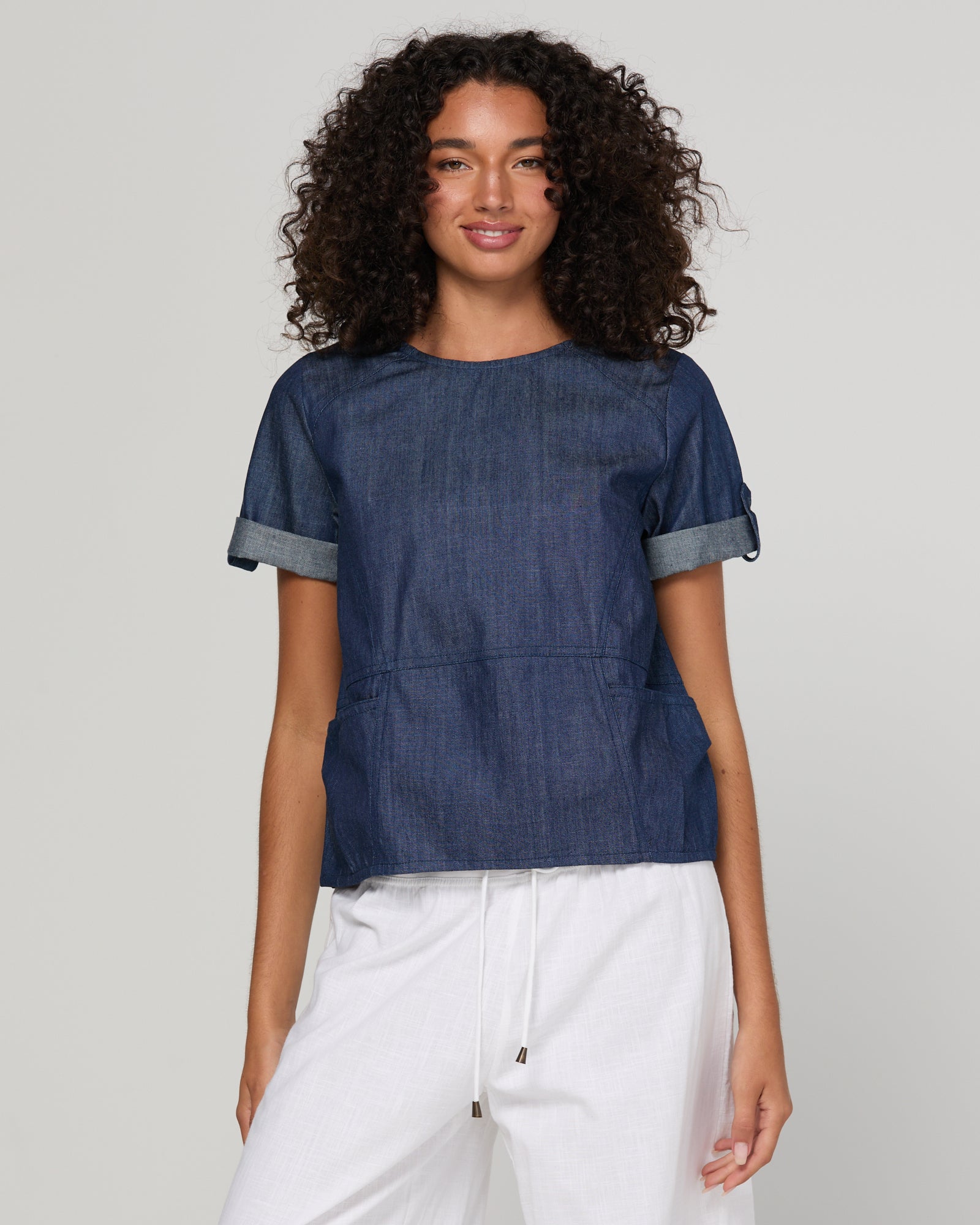 Guru Top - Dark Denim