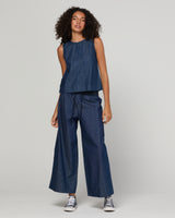 Hara Top - Dark Denim