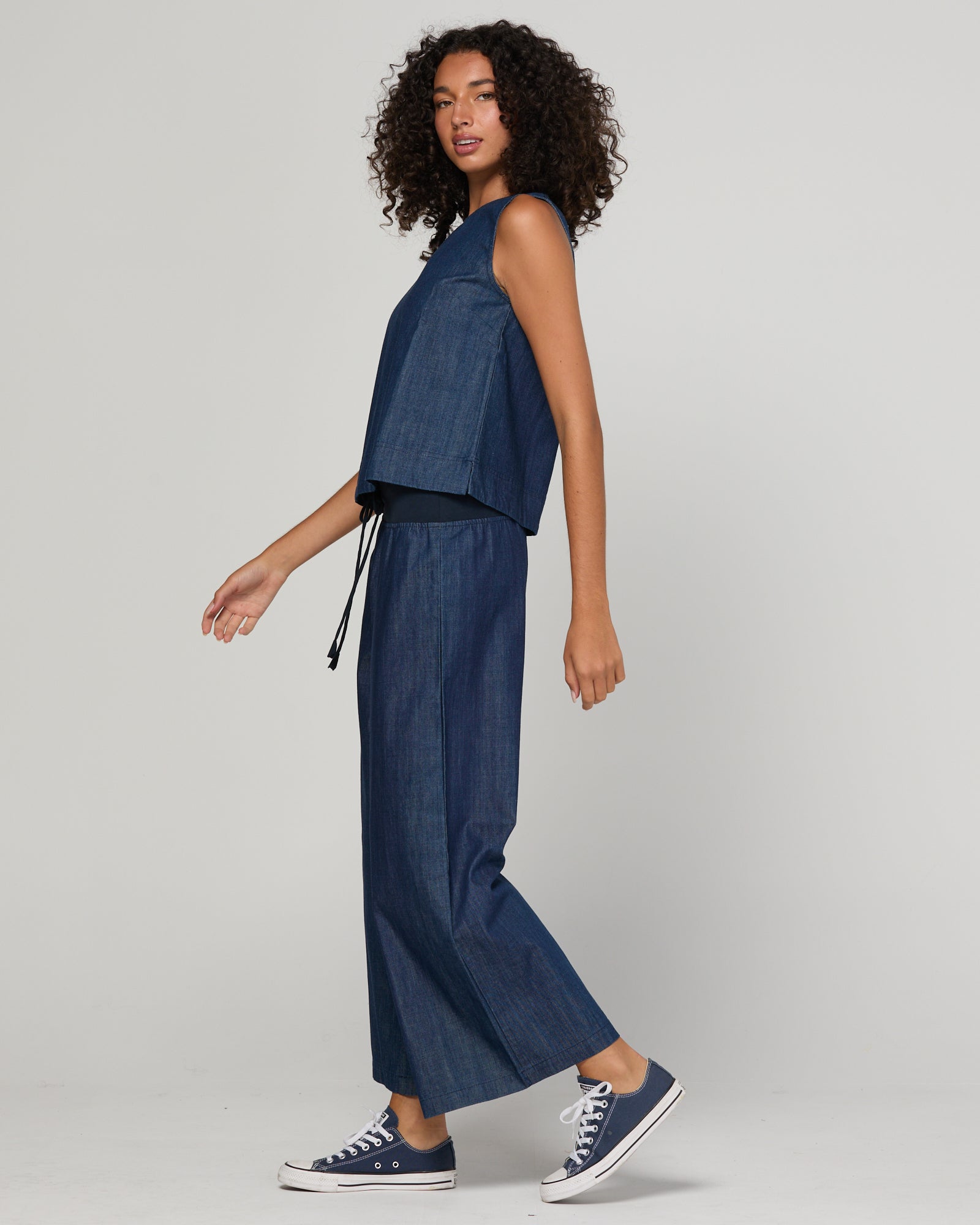 Hara Top - Dark Denim