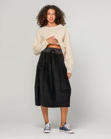 Cord Guru Skirt - Black