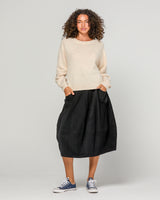 Cord Guru Skirt - Black