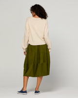 Cord Guru Skirt - Olive Green