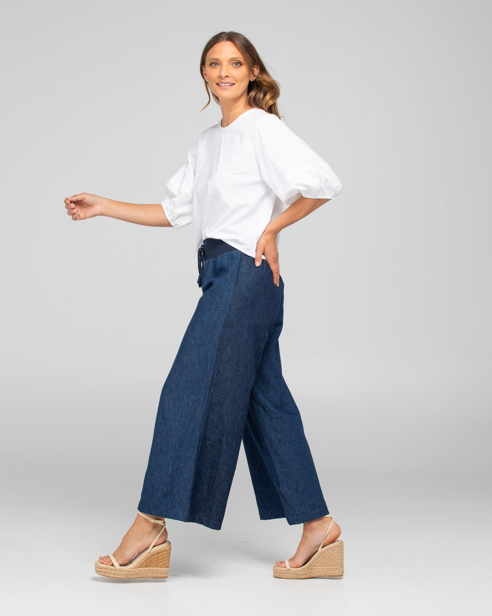 Ria Pant - Dark Denim