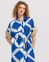 Maui Shirt Dress - Block Print
