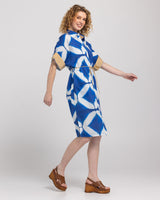 Maui Shirt Dress - Block Print