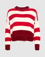 Wally Jumper- Red Stripe