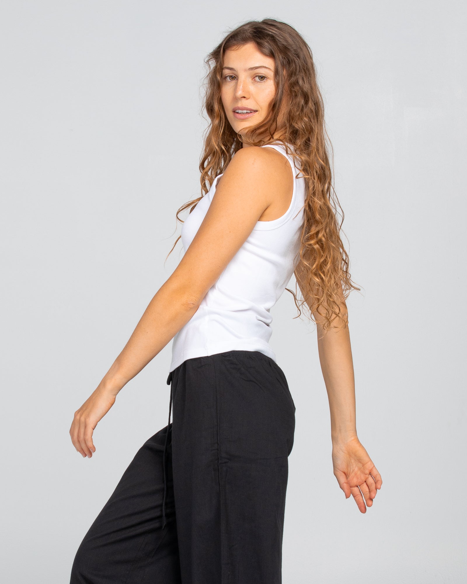 Bellissimo Tank - White