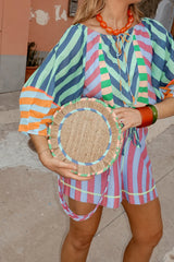 Mini Love Note Tote - Confetti Coast