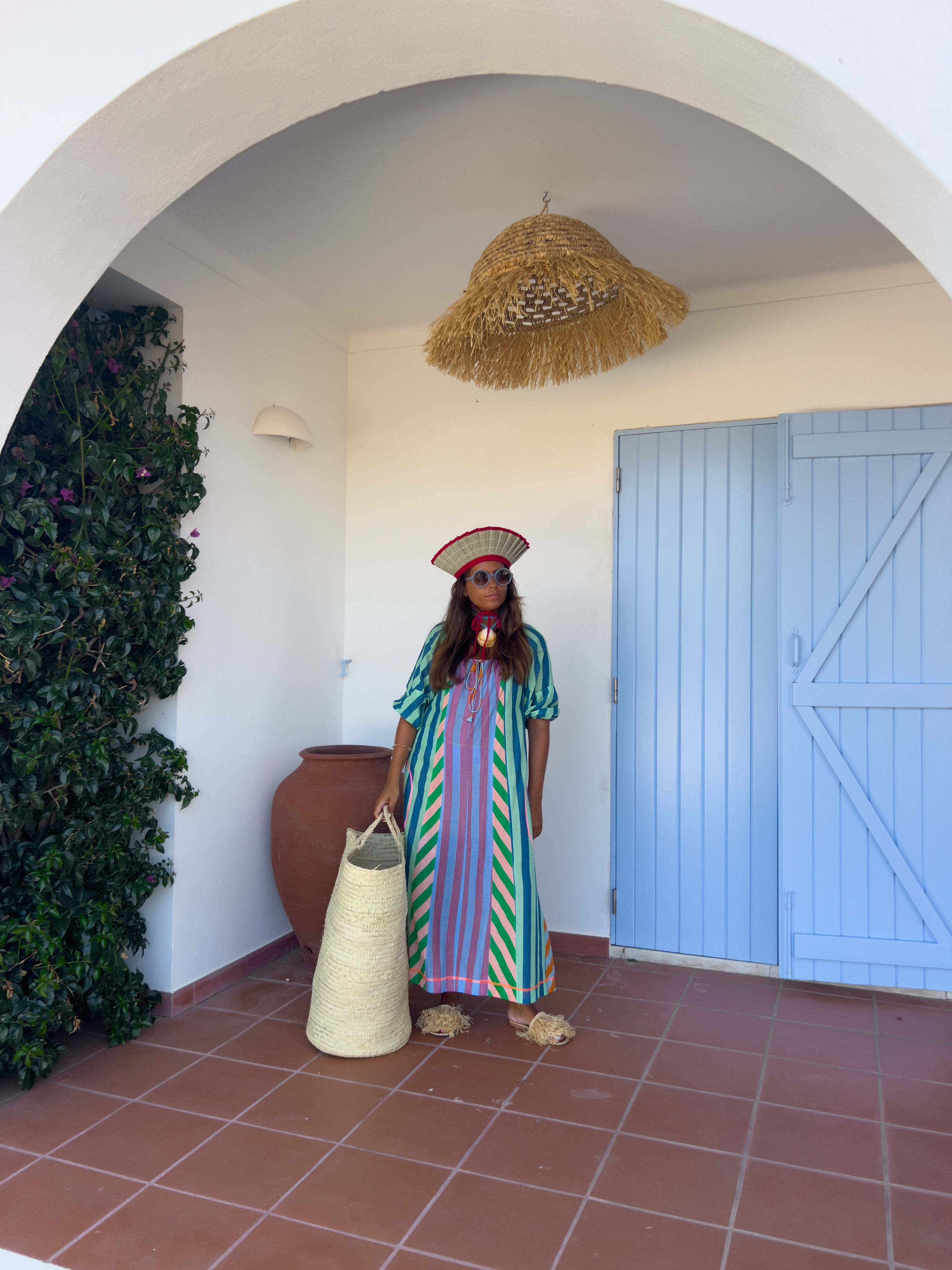 Lucia Dress - Capri Spliced