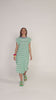 Bellissimo Dress - Green Stripe