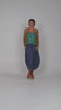 Ahana Singlet - Embroidered Green