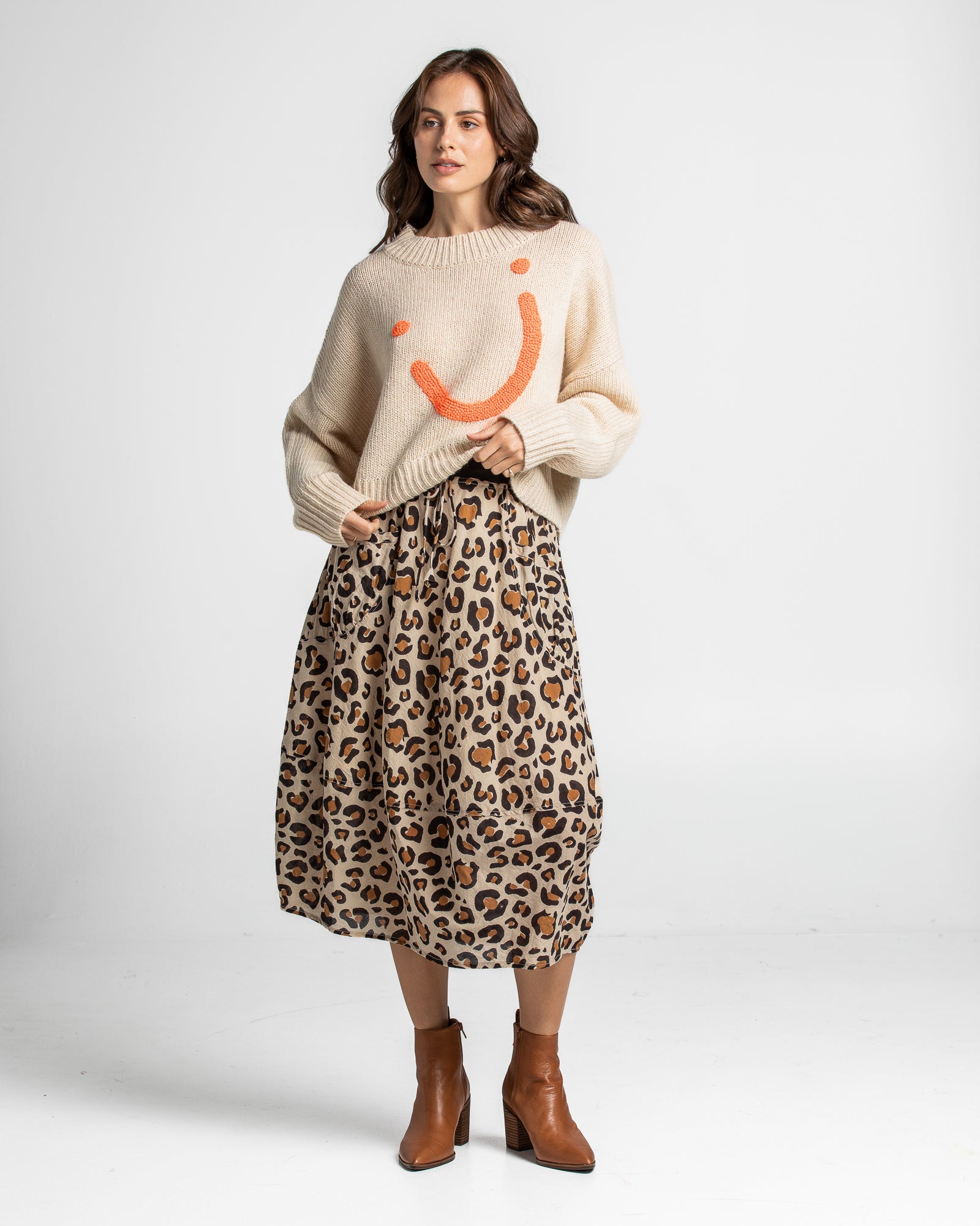 Guru Skirt - Leopard