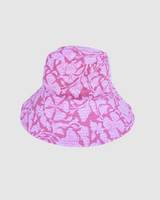 Reversible Wide Brim Bucket Hat - Katia / Plum Suhani