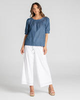 Bliss Top - Chambray